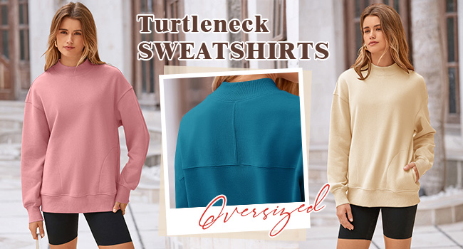 crewneck sweatshirt Holiday sweaters for women pullover womens for fall Sweatshirts with pockets