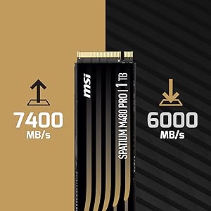 Amazon.co.jp: MSI SPATIUM M480 Pro PCIe 4.0 NVMe M.2 1TB