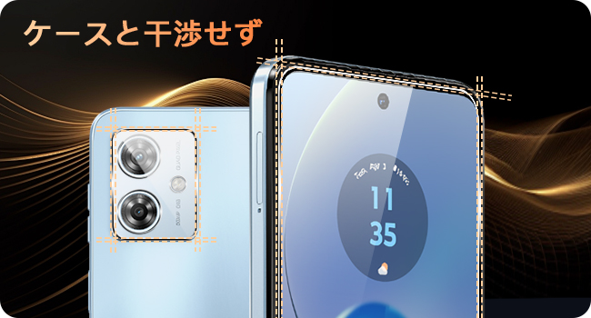 moto g64y 5G シルバーブルー 未使用ガラスフィルム付き moto g 新品未使用 g64y 5G A401MO [シルバーブルー/Sliver Blue