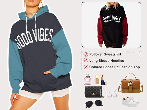 トップス Nothing Written Paper loose fit pullover Thumb Crewneck Sweatshirts Women Loose Fit Side Slit