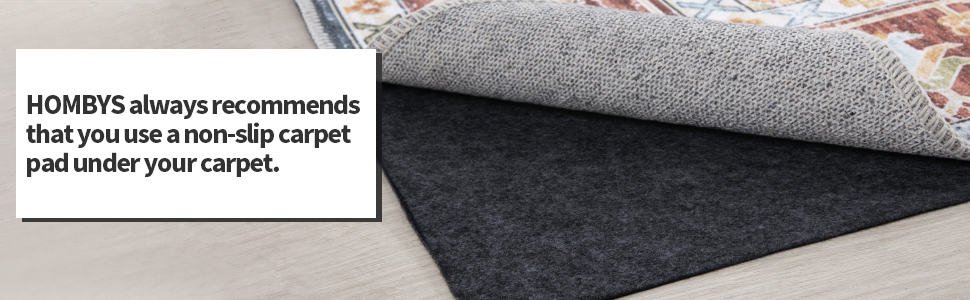 HOMBYS 100% Waterproof Non-Slip Rug Pad 8x10 for Oversized Area Rug
| Non Skid Carpet Pads for All Floors and Finish 803ddbda 4008 4012 B448 2b6594d54c52. CR0,0,970,300 PT0 SX970 V1
