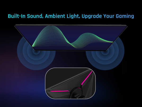 2*2w built-in speakers