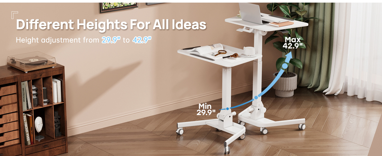 mobile standing desk