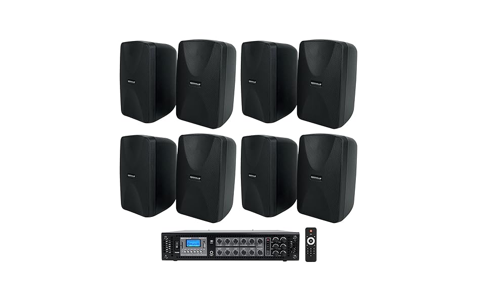 Rockville RCS1806 180 Watt 6 Zone 70v Commercial