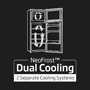 Frost free double door refrigerator