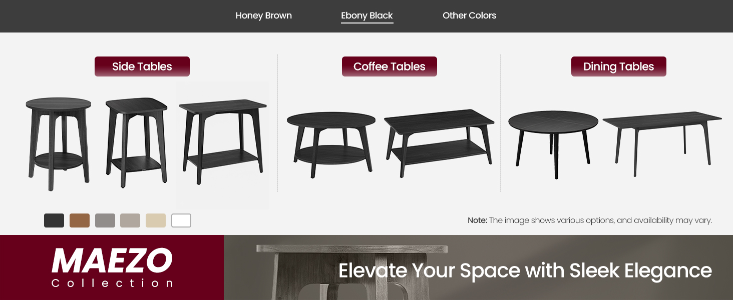 Extendable Dining Table for 4/6/8