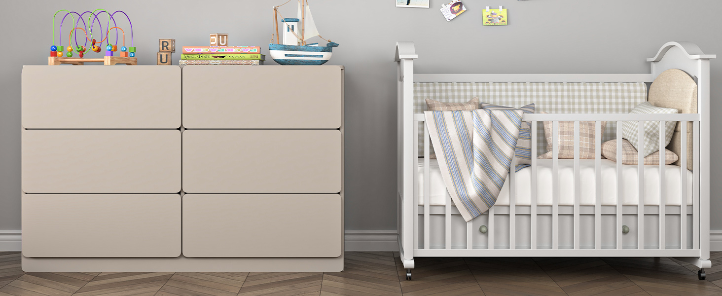 6 drawer dresser