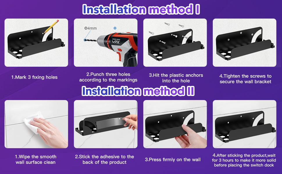 Wall Mount for Nintendo Switch