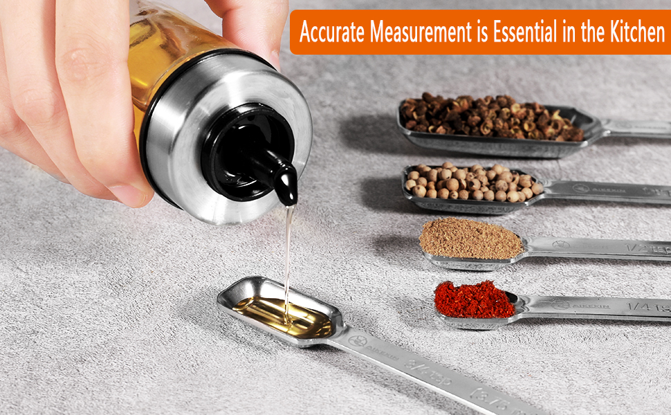 measuring spoons and cups