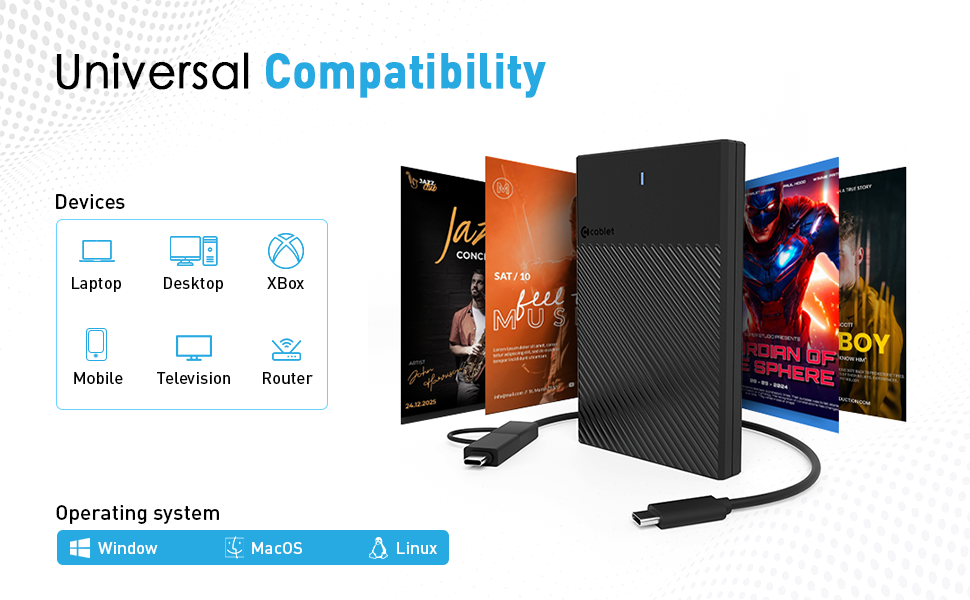 UNIVERSAL COMPATIBILITY