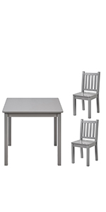 table and chari set