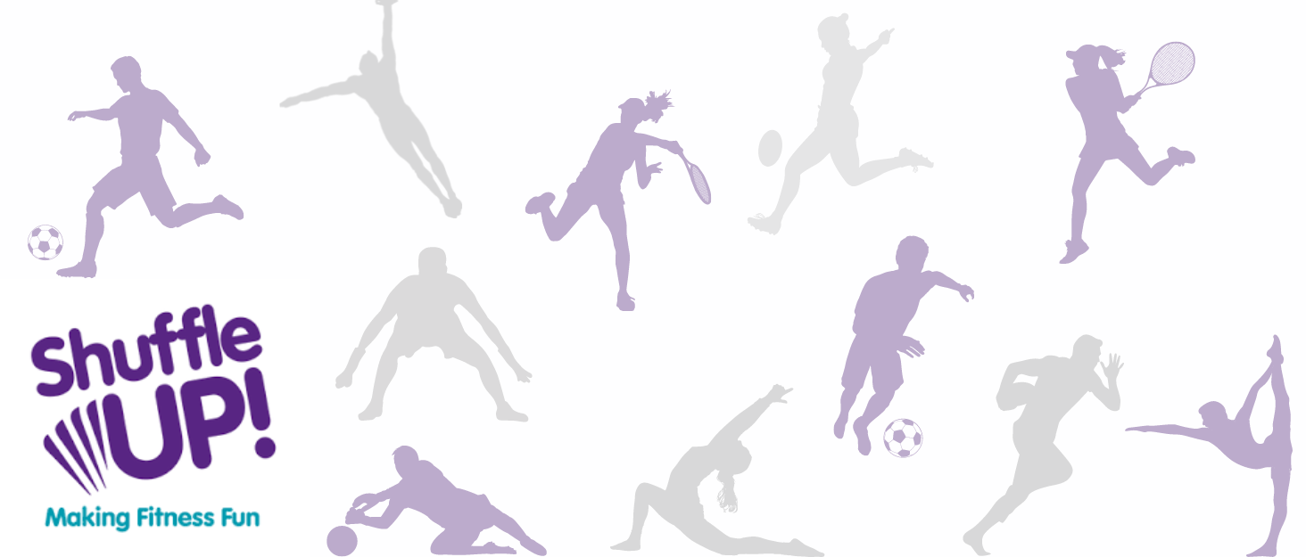 silhouettes of a soccer player