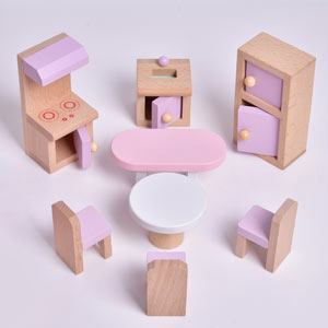 Wooden Doll House 