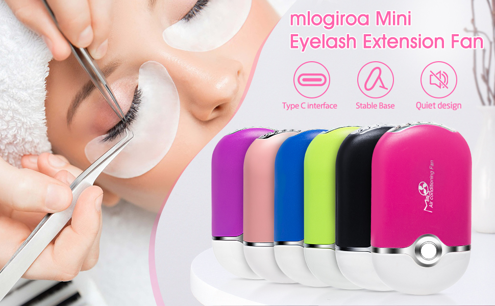 Ventilador de pestañas para extensión de pestañas