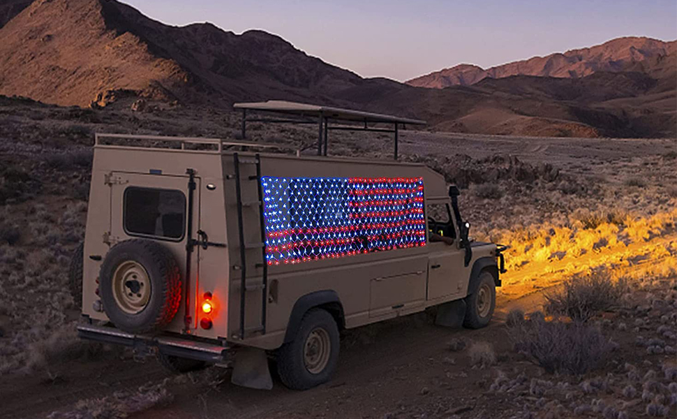 flag light