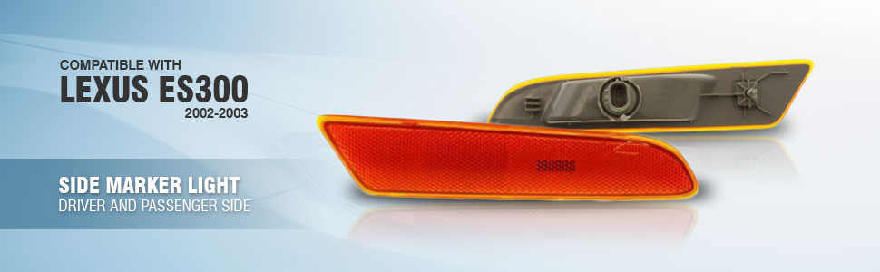Amazon.com: CarLights360: For 2002 2003 Lexus ES300 Side