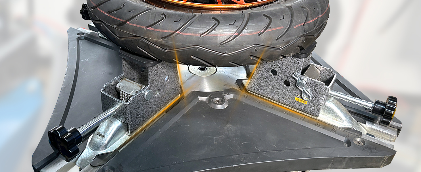 Step 4: Put the tire on