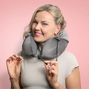 Neck Pillow, Hooded Neck Pillow, Orthopedic Pillow, Plush Neck Pillow, Plush, Travel Pillow