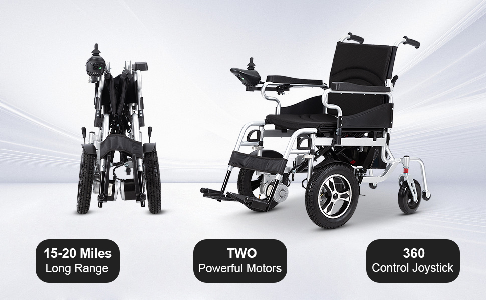 Electric Wheelchair All Terrain Foldable Electric