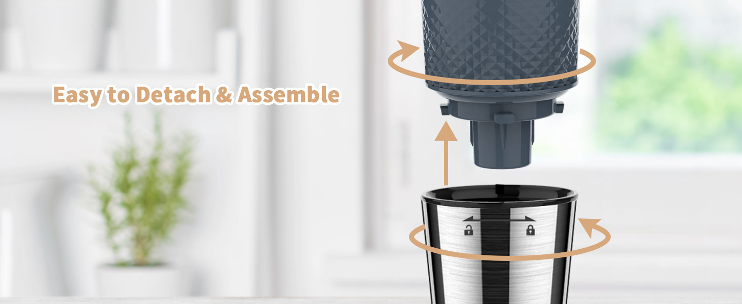 Cordless hand blender