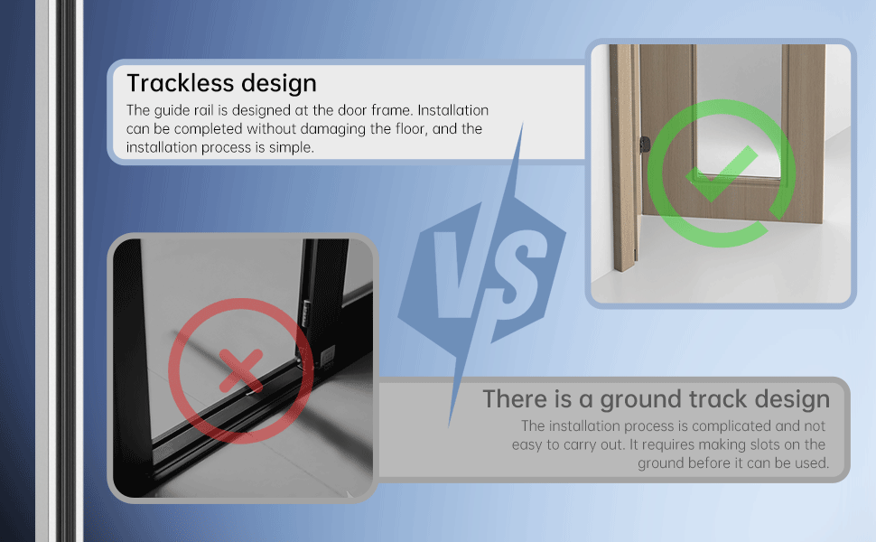 Folding Door Push-Pull Hanging Rails