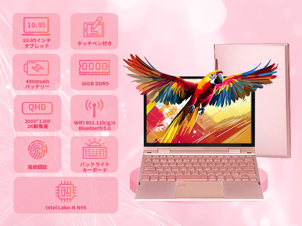 ❤️ポッキリ10,000円❤️カメラ付き すぐ使えるノートパソコン 大容量 初心者向 Amazon.co.jp: BINTEC 2in1 ノートパソコン 10.95インチ