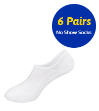 Mens no show socks