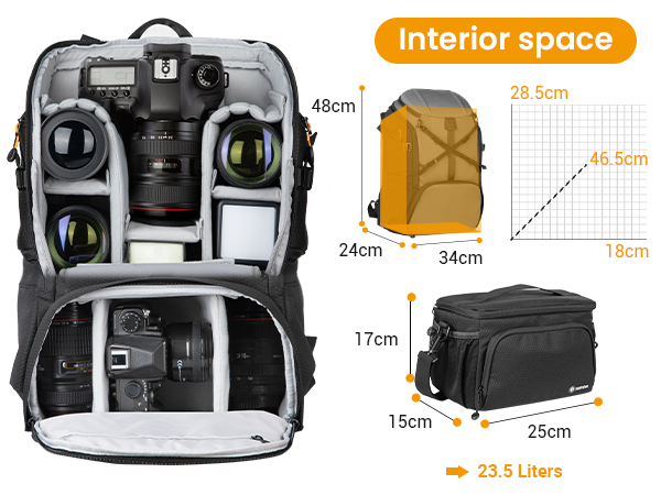 RRL 米軍トレンチバッグ 虎と龍の戦いデザイン トラベルバッグ Amazon.com : TARION Camera Backpack Extra Large