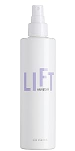 lifting spray hair frizz anti frizzy wet damp heat volume flat all day