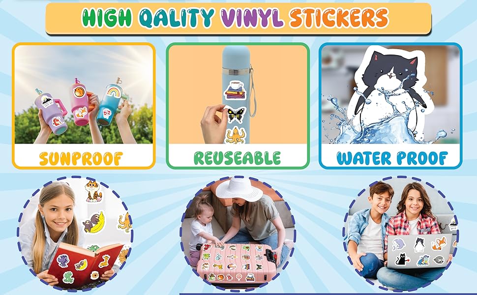 Qualities of stickers