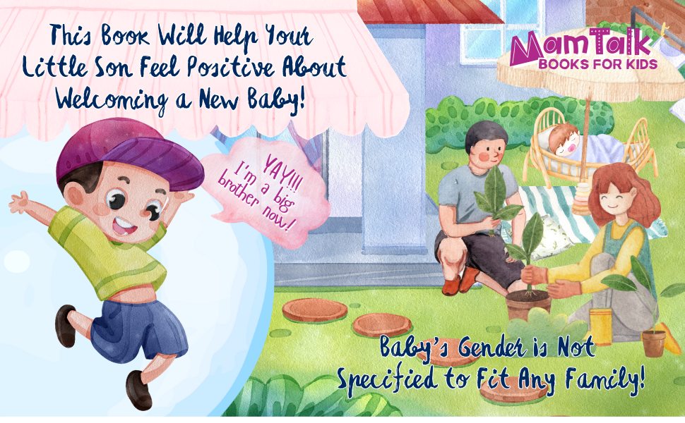 How to Be a Big Sister: Book for 2-Year-Old and Up Toddlers by MamTalk Publishing on Amazon