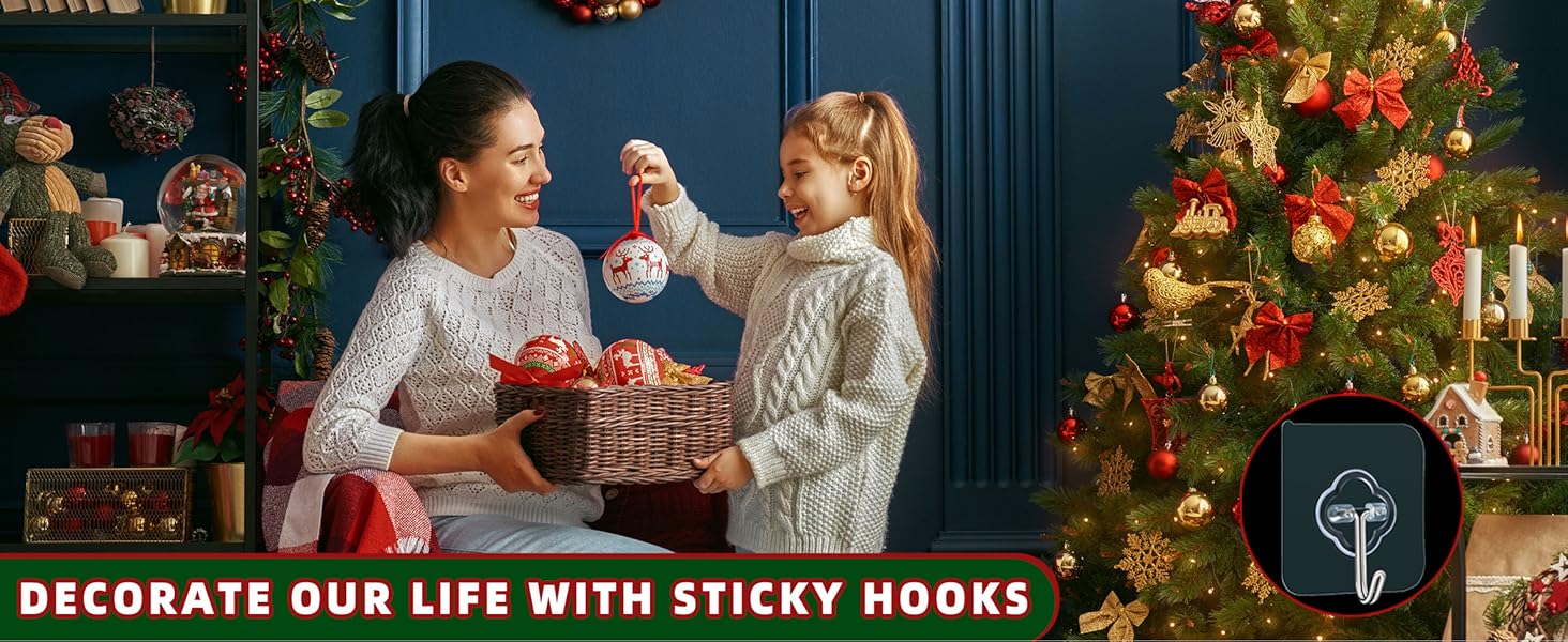 Adhesive Wall Hooks for Hanging