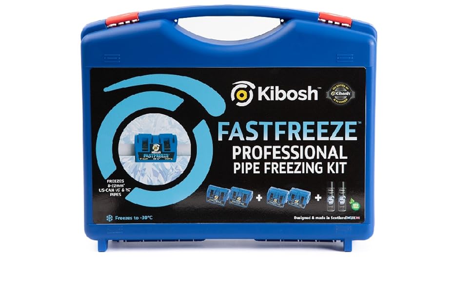 Kibosh Rapid Repair & FASTFREEZE Kit Suitable for Pipe Freezing