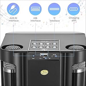 enceinte bluetooth karaoke karaoke enfant