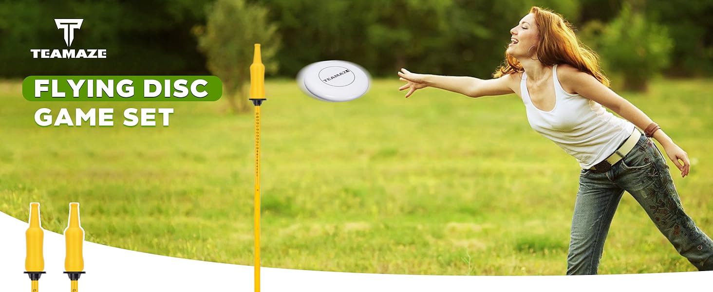flying disc game set
