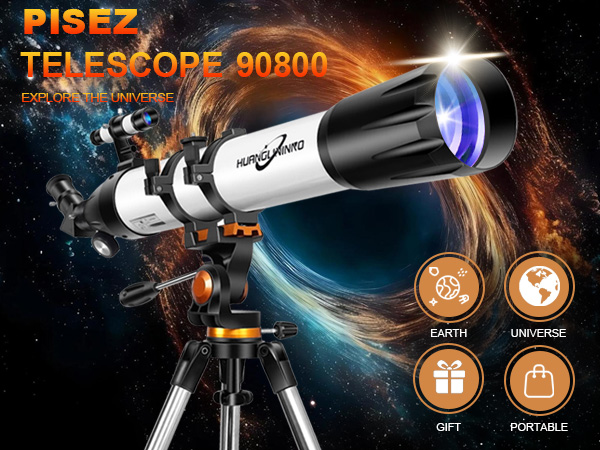 Amazon.com : PISEZ Telescope for Adults High Powered ，90mm