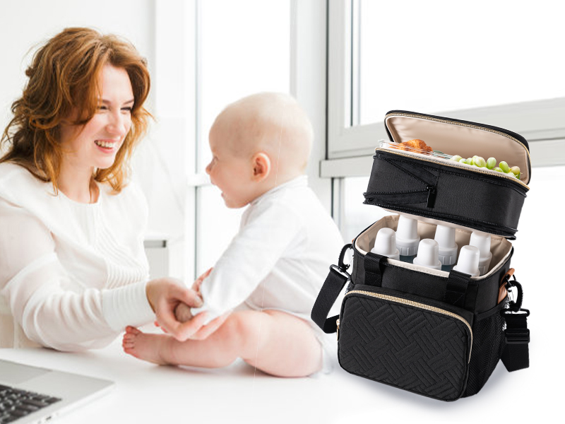 Breastmilk Cooler Bag with Ice Pack