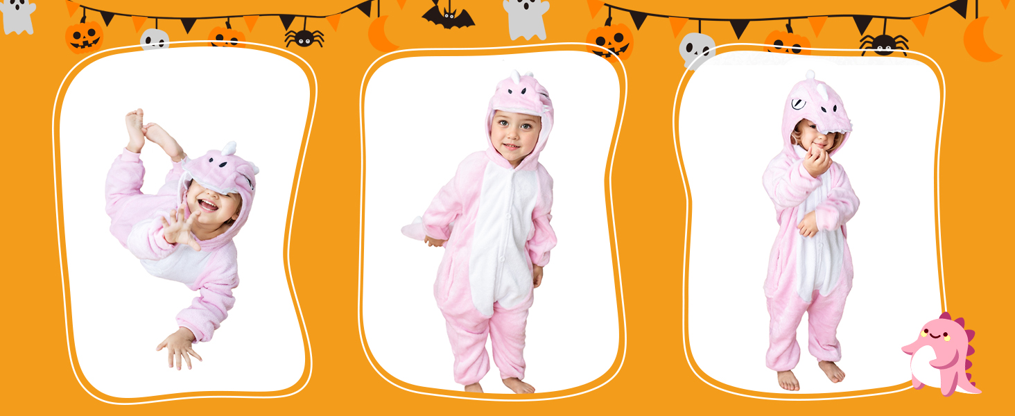 girl dinosaur costume