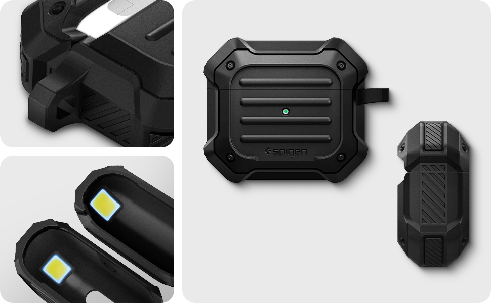 Spigen Airpods 第3世代 ケース　カバー 三重構造 Amazon.co.jp: Spigen Airpods 第3世代 ケース AirPods 3 ケース