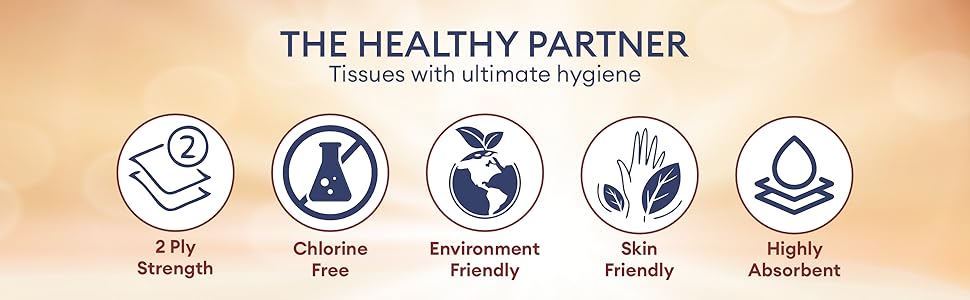 MISTIQUE Facial Tissues with Ultimate Hygiene
