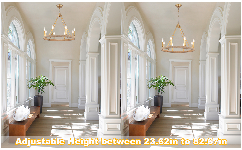 gold chandelier