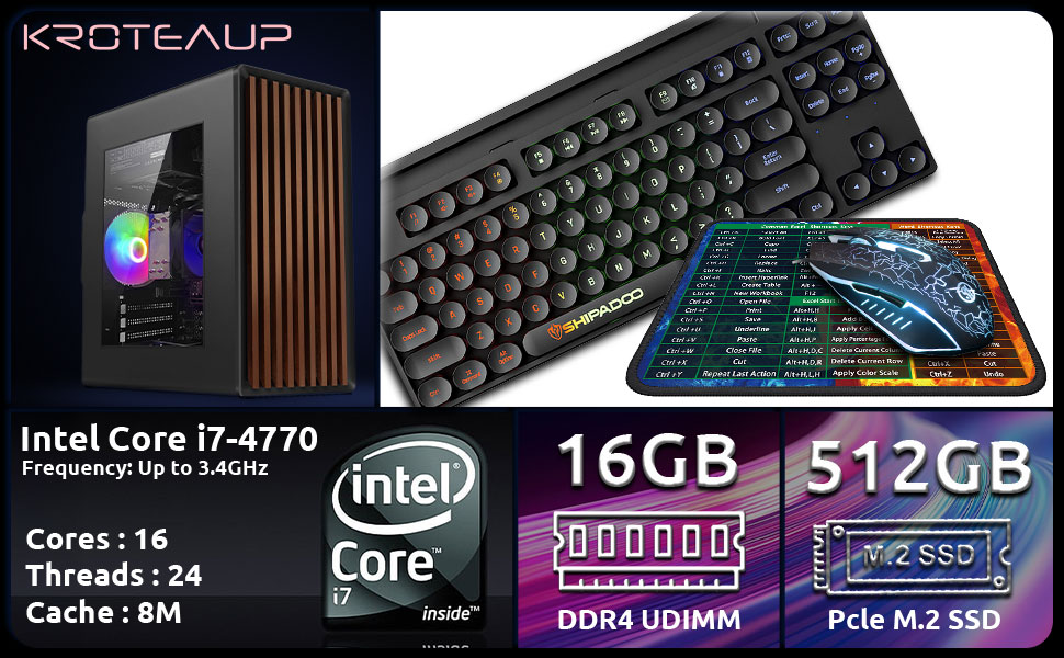 KP-Core i7-4770 16GB 512GB
