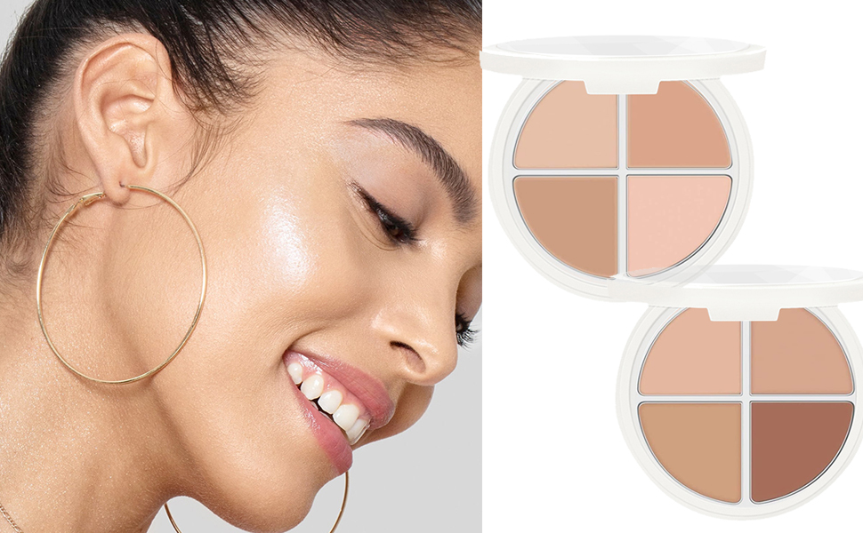 4 Colors Contour Concealer Palette