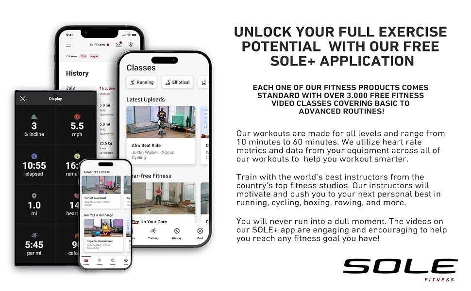 New 2023 Treadmill, Sole F85 Treadmill, Foldable