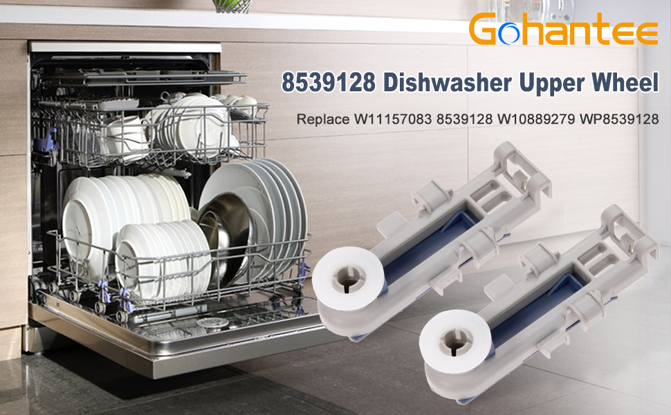 8539128 Upper Wheel for Dishwasher Replacement for