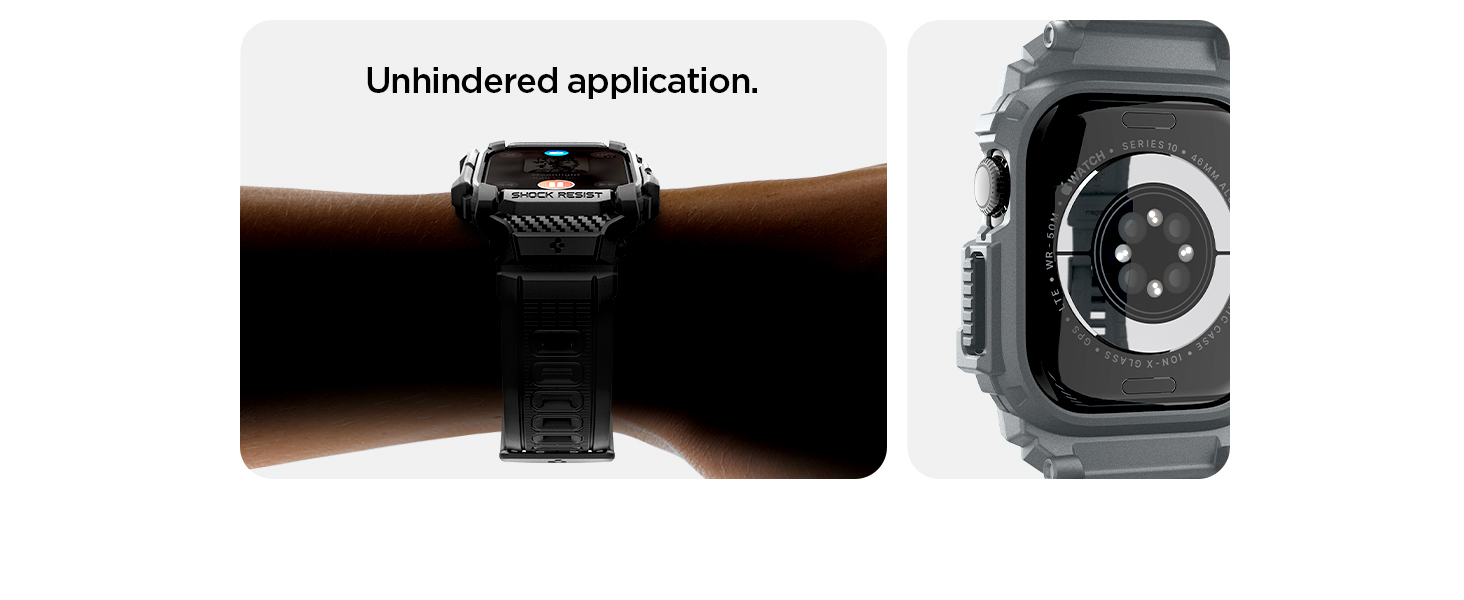 Unhindered application