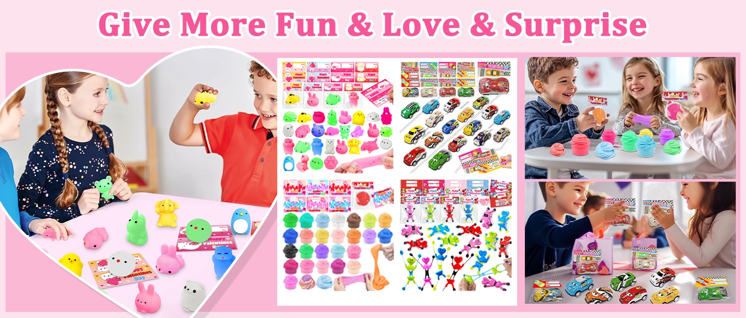 Valentine Gifts for Kids with Cards