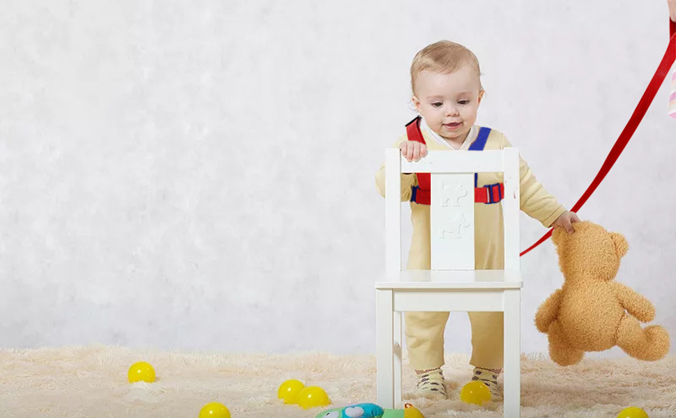 QOPAHI Baby Walking Harness and Safety Leash AntiLost, Baby Harness