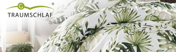 Eigenmarke Traumschlaf Bettwäsche Botanic