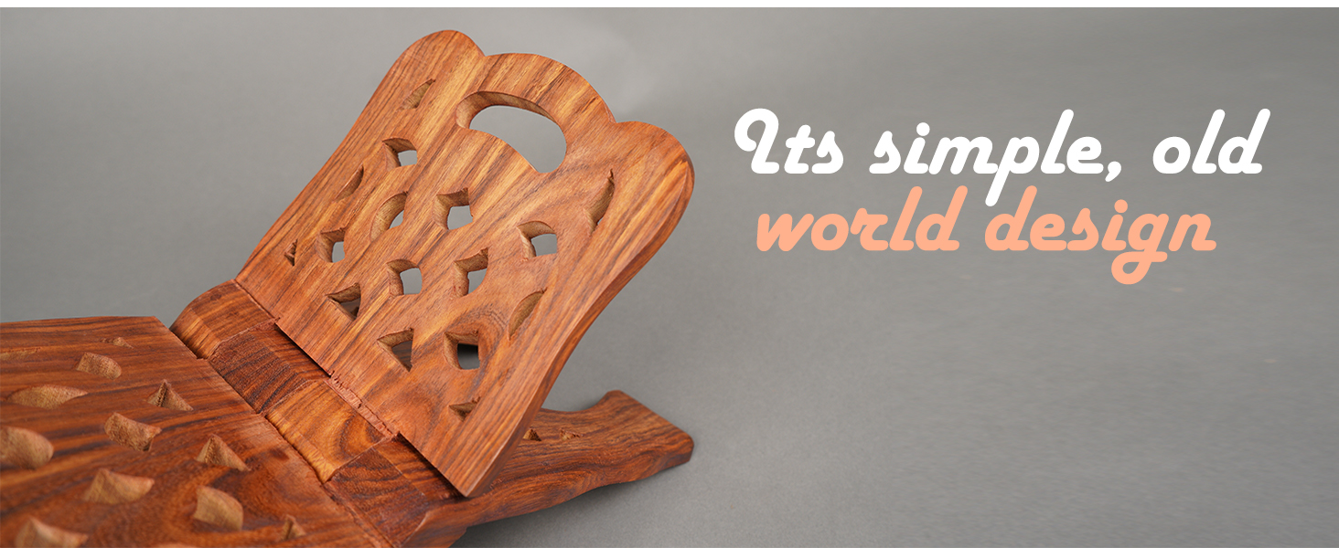 its simple old world design